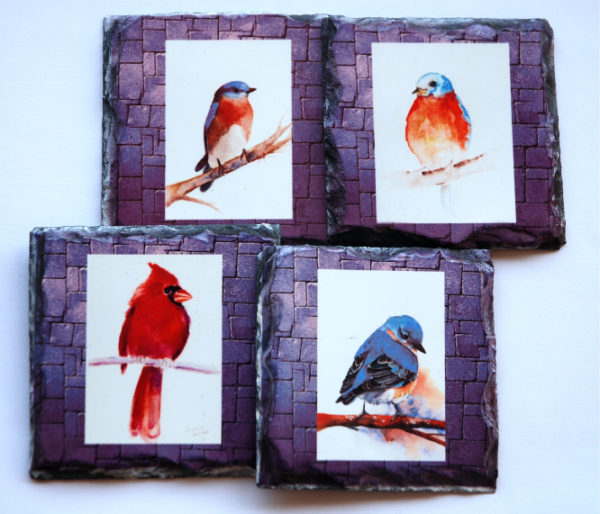Four Birds Tile