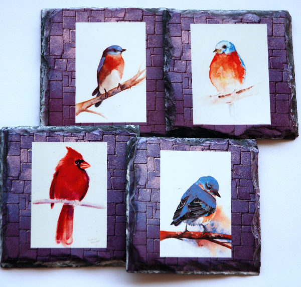 Four Birds Tile